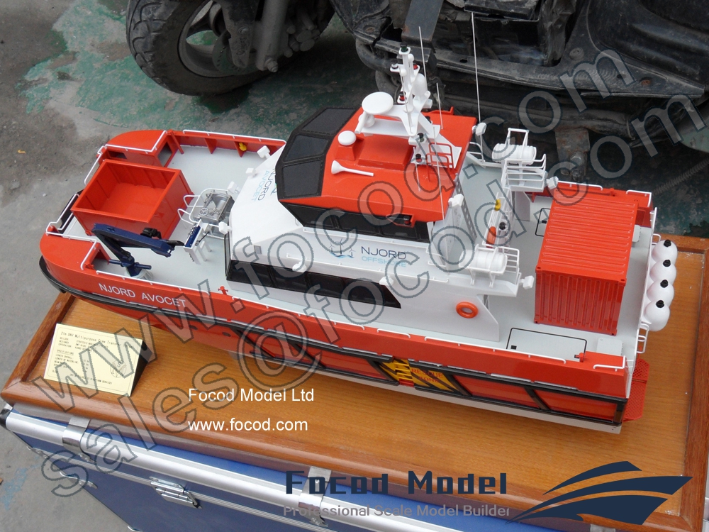 customized model of 20m NJORD OFFSHORE VESSEL